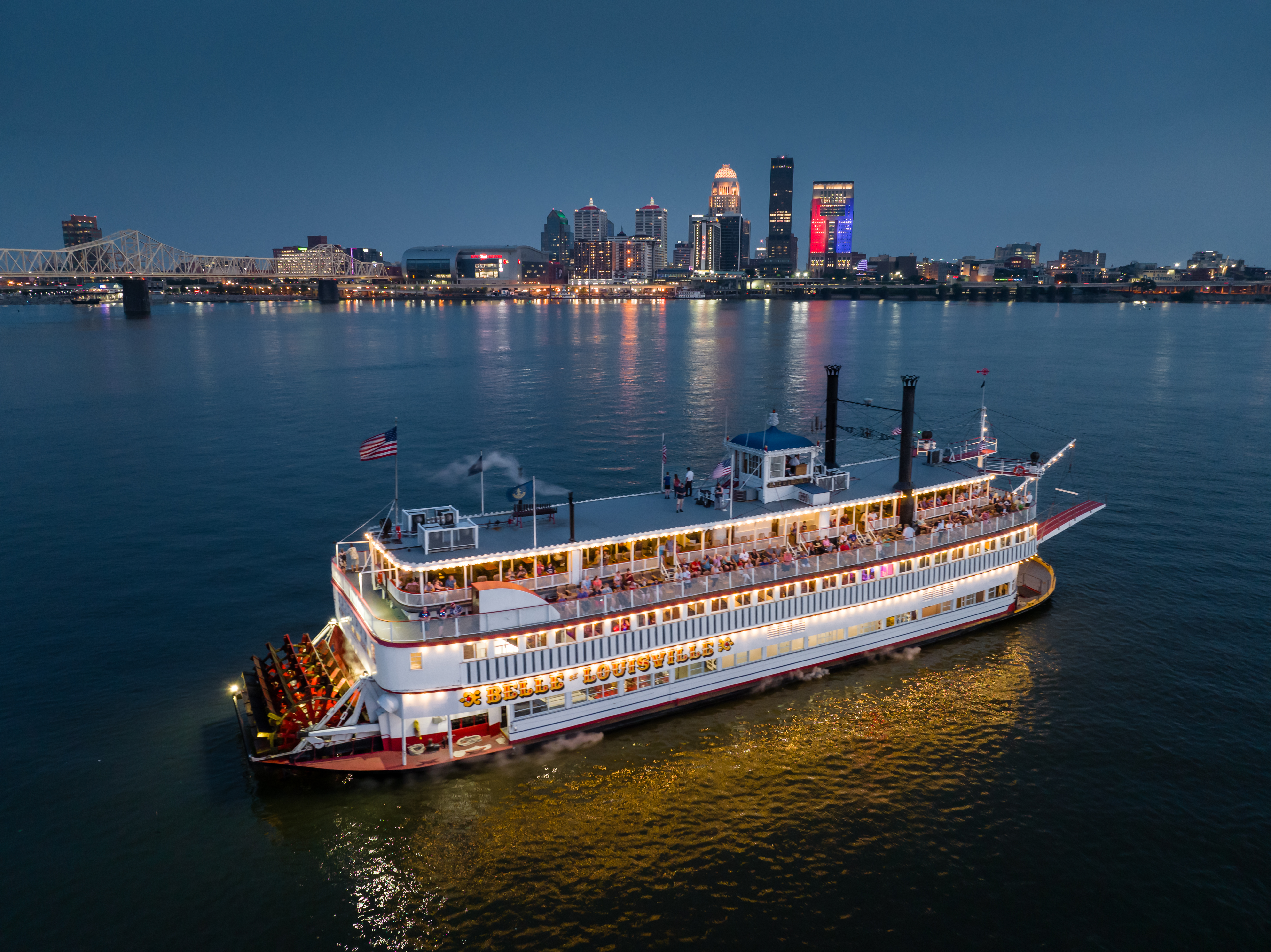 Riverboat at Night