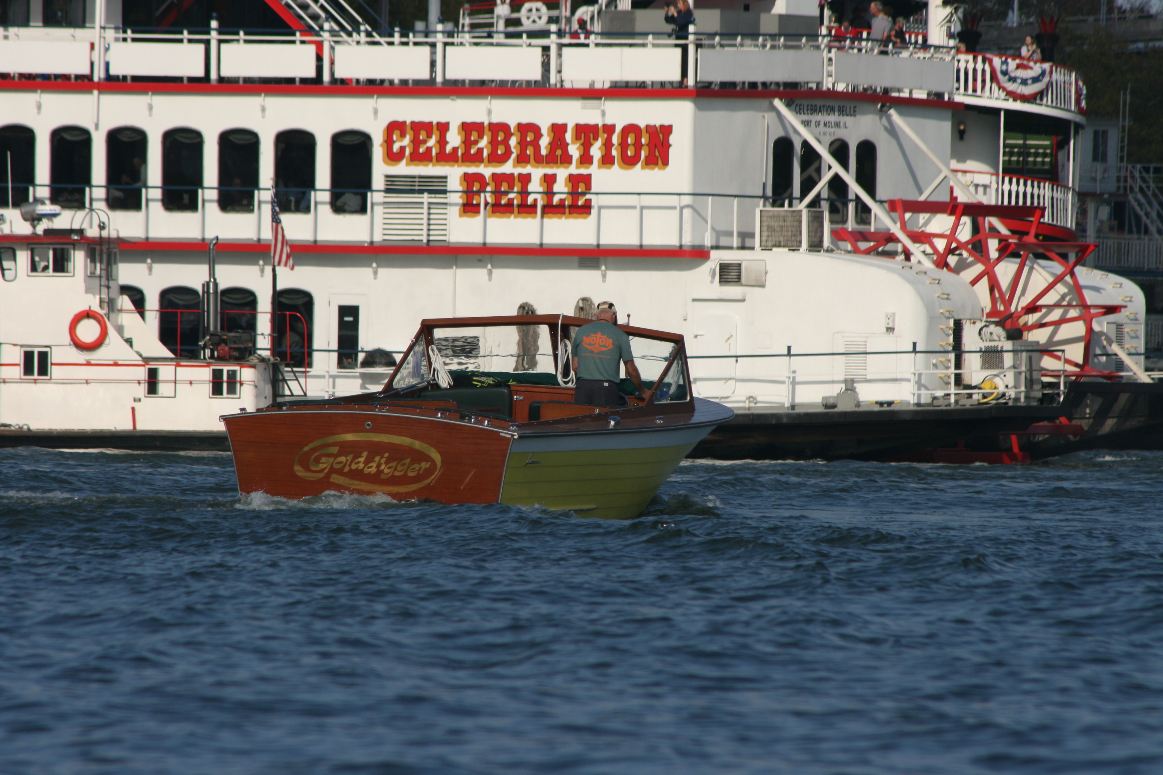 Steve Kapasinski approaches the Celebration Belle